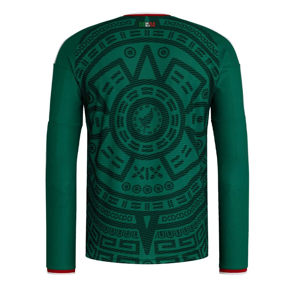 Playera Seleccion Mexicana Mundial 2026 Version Jugador (Manga Larga)