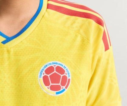 Playera Seleccion Colombia Mundial 2026 Version Jugador (Manga Larga)