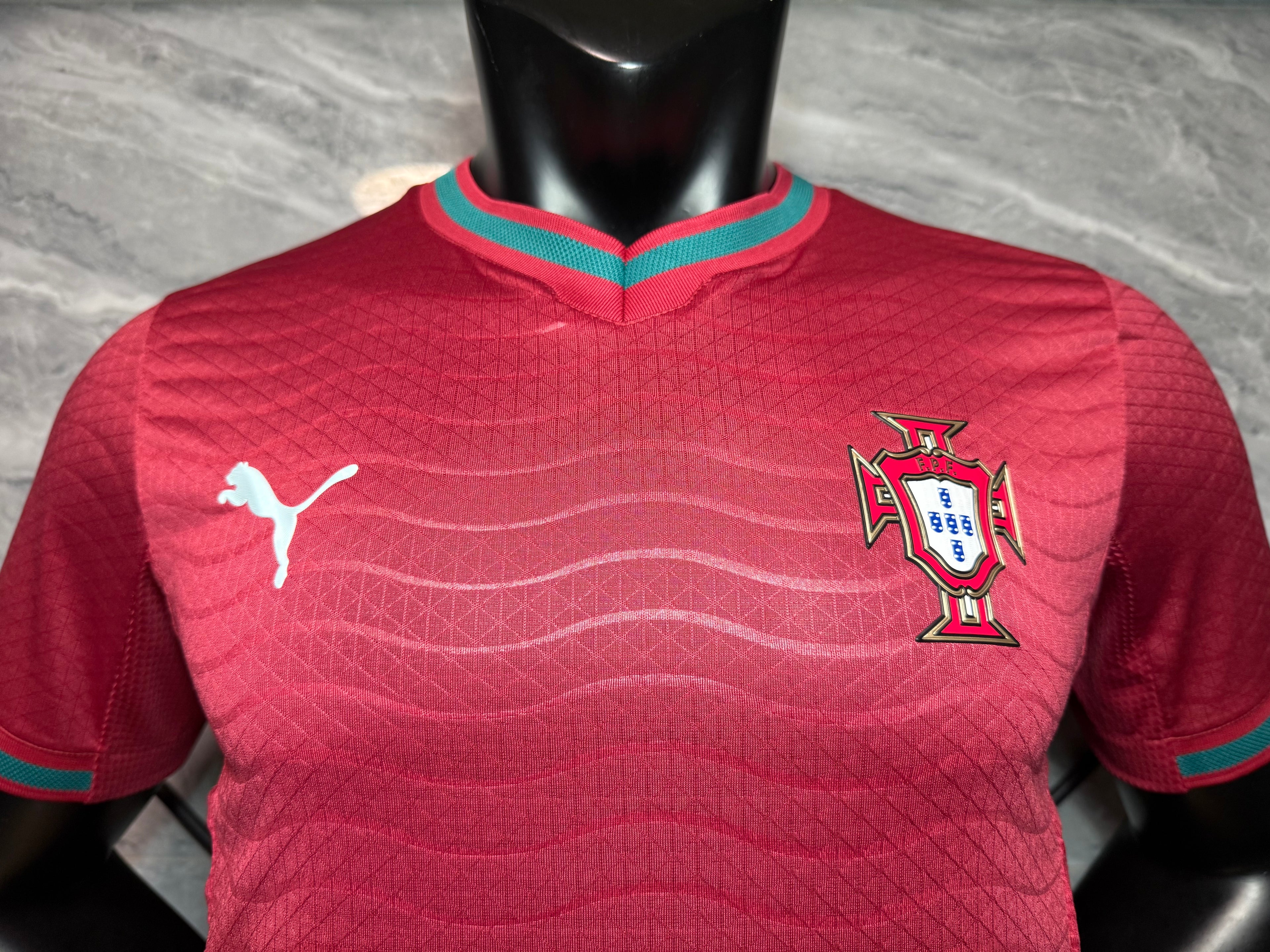 Playera Seleccion Portugal 2026 Version Jugador (Manga Corta)