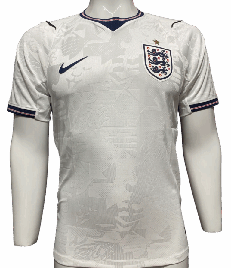 Playera Seleccion Inglaterra Mundial 2026 Version Jugador (Manga Corta)