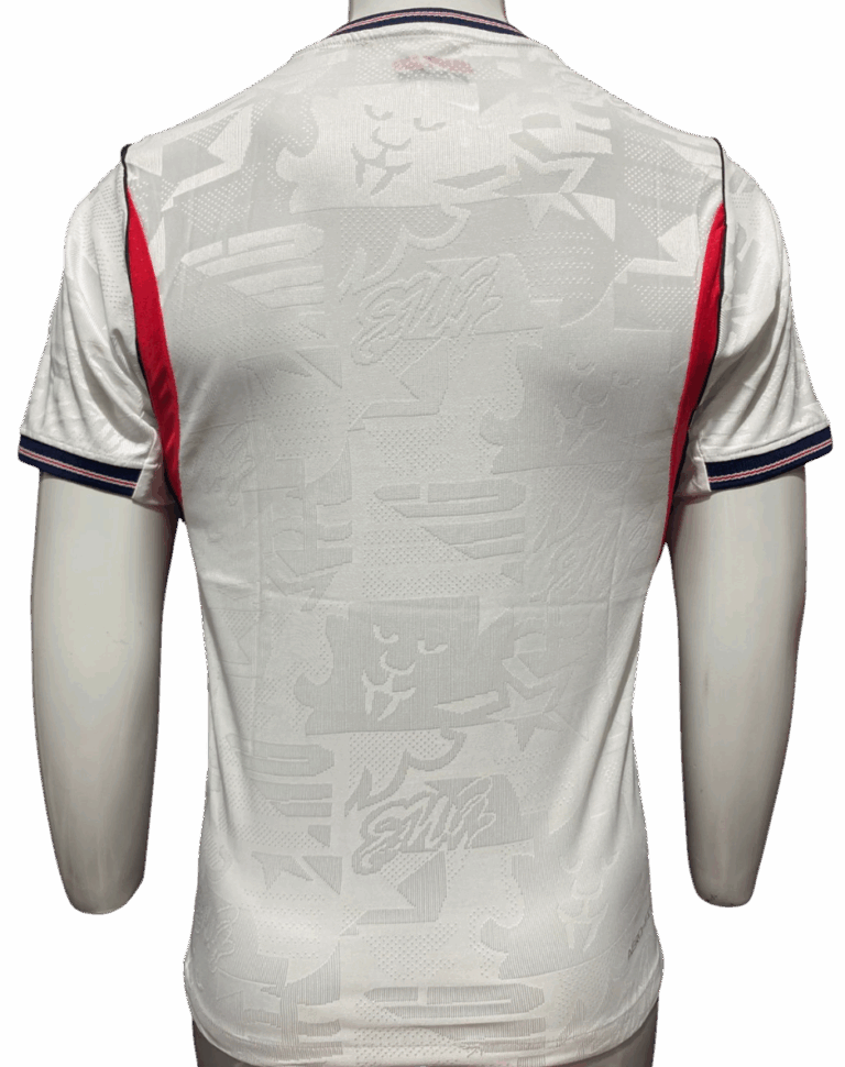 Playera Seleccion Inglaterra Mundial 2026 Version Jugador (Manga Corta)
