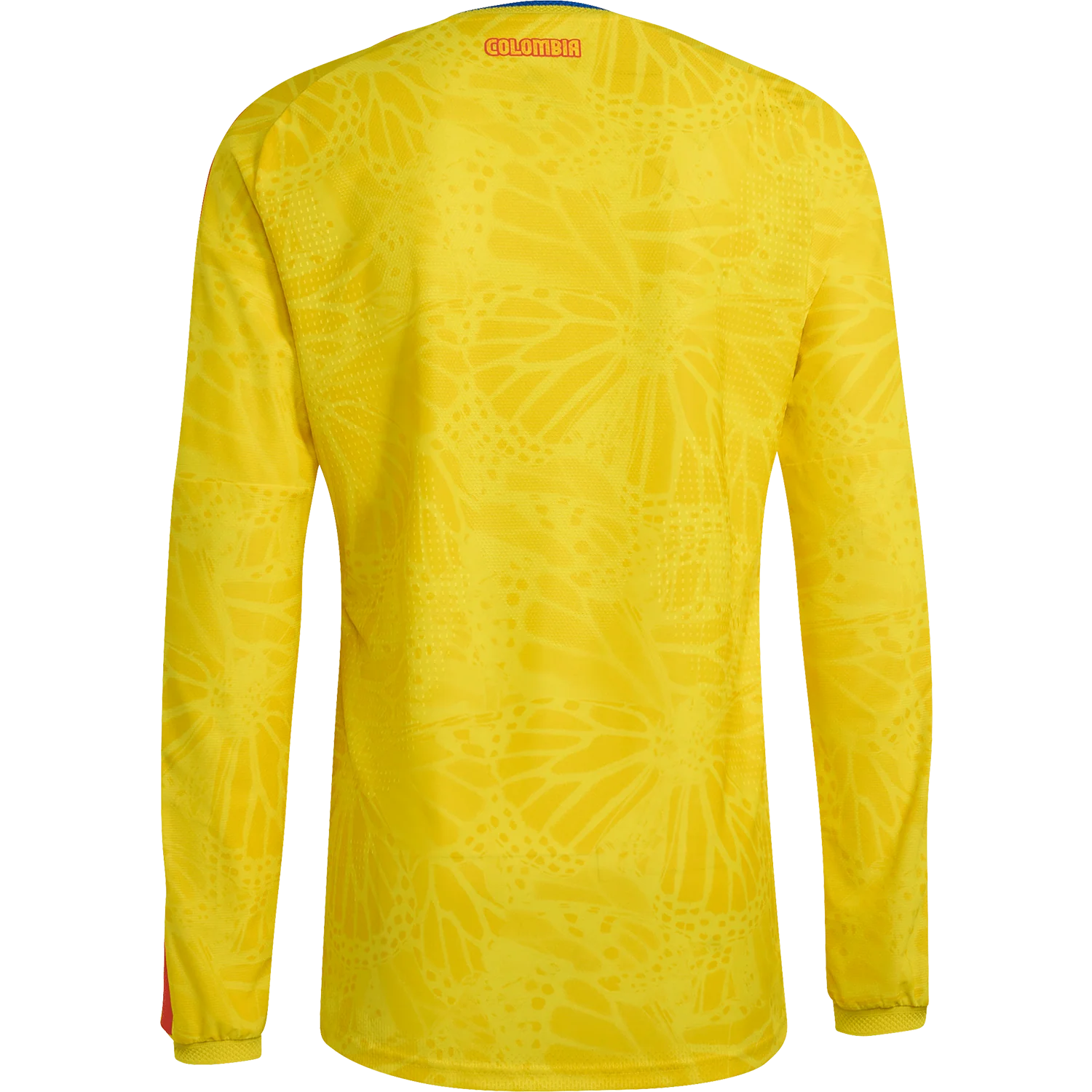 Playera Seleccion Colombia Mundial 2026 Version Jugador (Manga Larga)