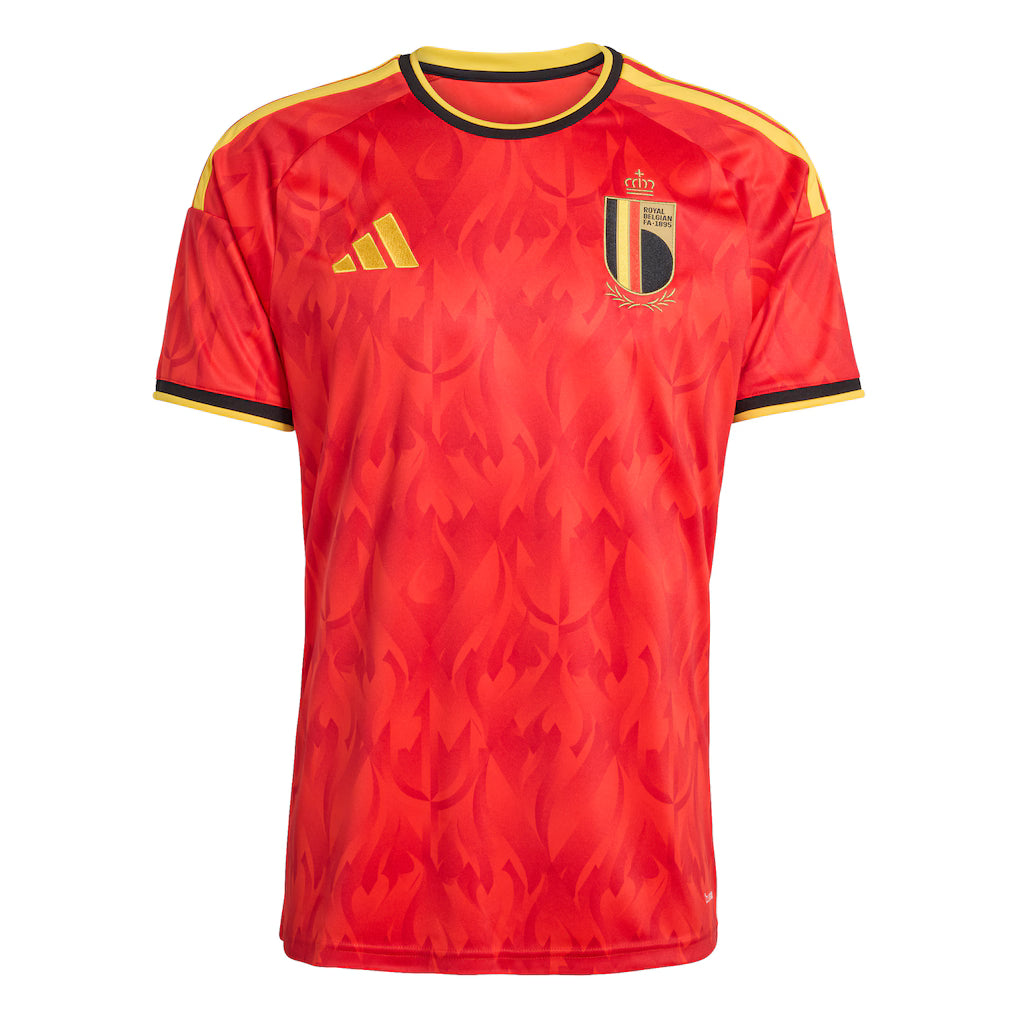 Playera Seleccion Belgica Mundial 2026 Version Jugador (Manga Corta)