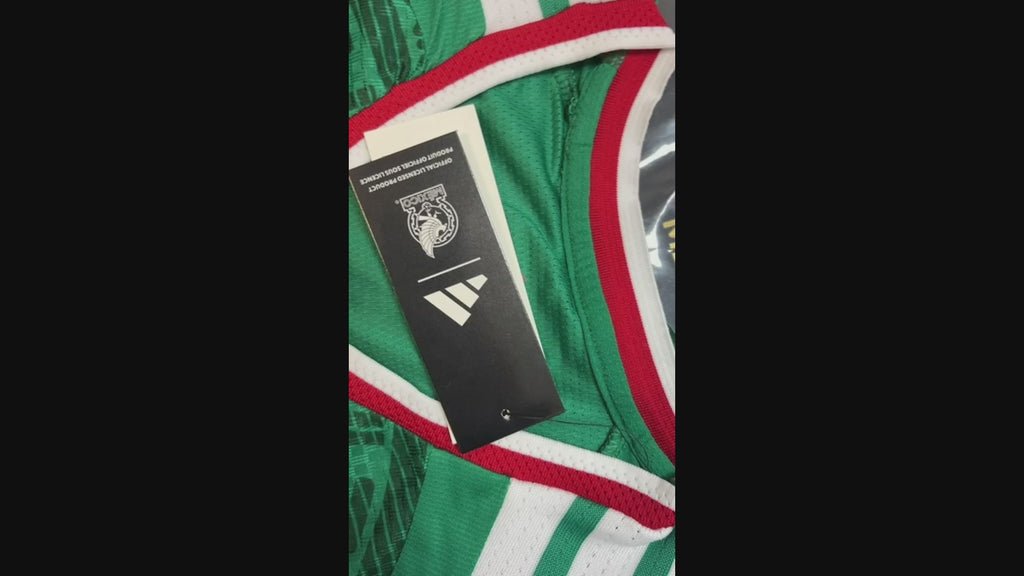Playera Seleccion Mexicana Mundial 2026 Version Jugador (Manga Corta)